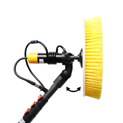 Jednohlavý elektrický rotační kartáč na čištění solárních panelů